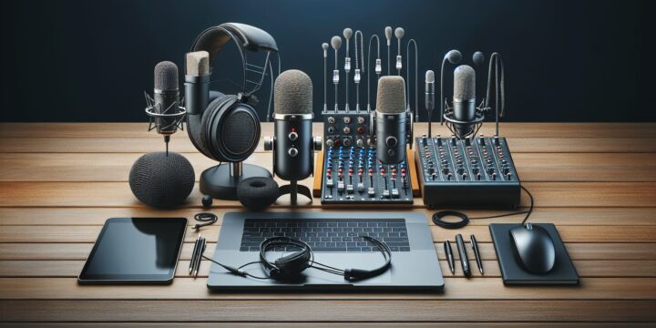 Essential Podcast Equipment for Famous People
