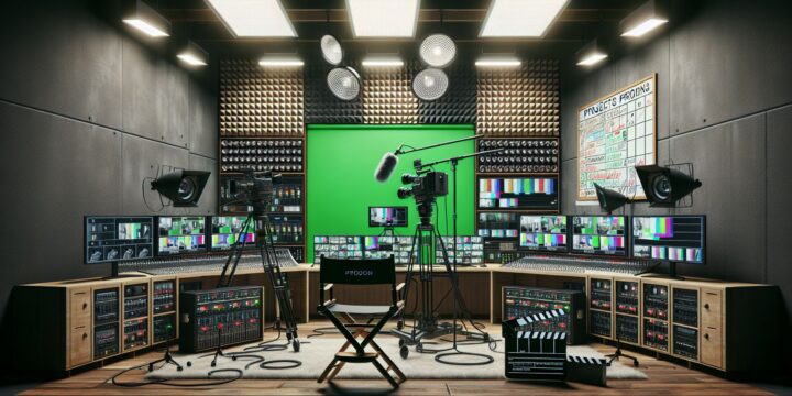 Video Production Equipment for Celebrity Recording Studios and Promotions