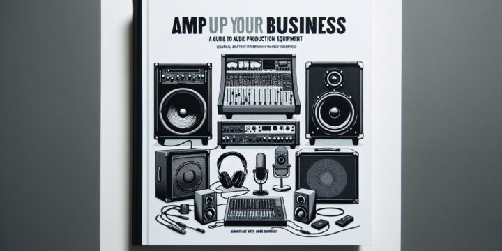 Amp Up Your Business: A Guide to Audio Production Equipment